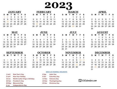 日本日曆2023|2023 Calendar